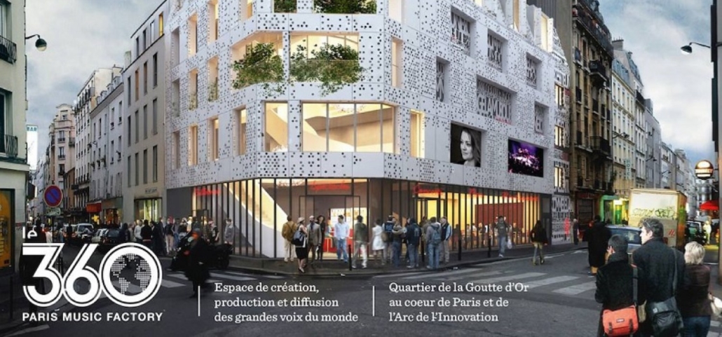 360 Paris Music factory – 14 ateliers transformants